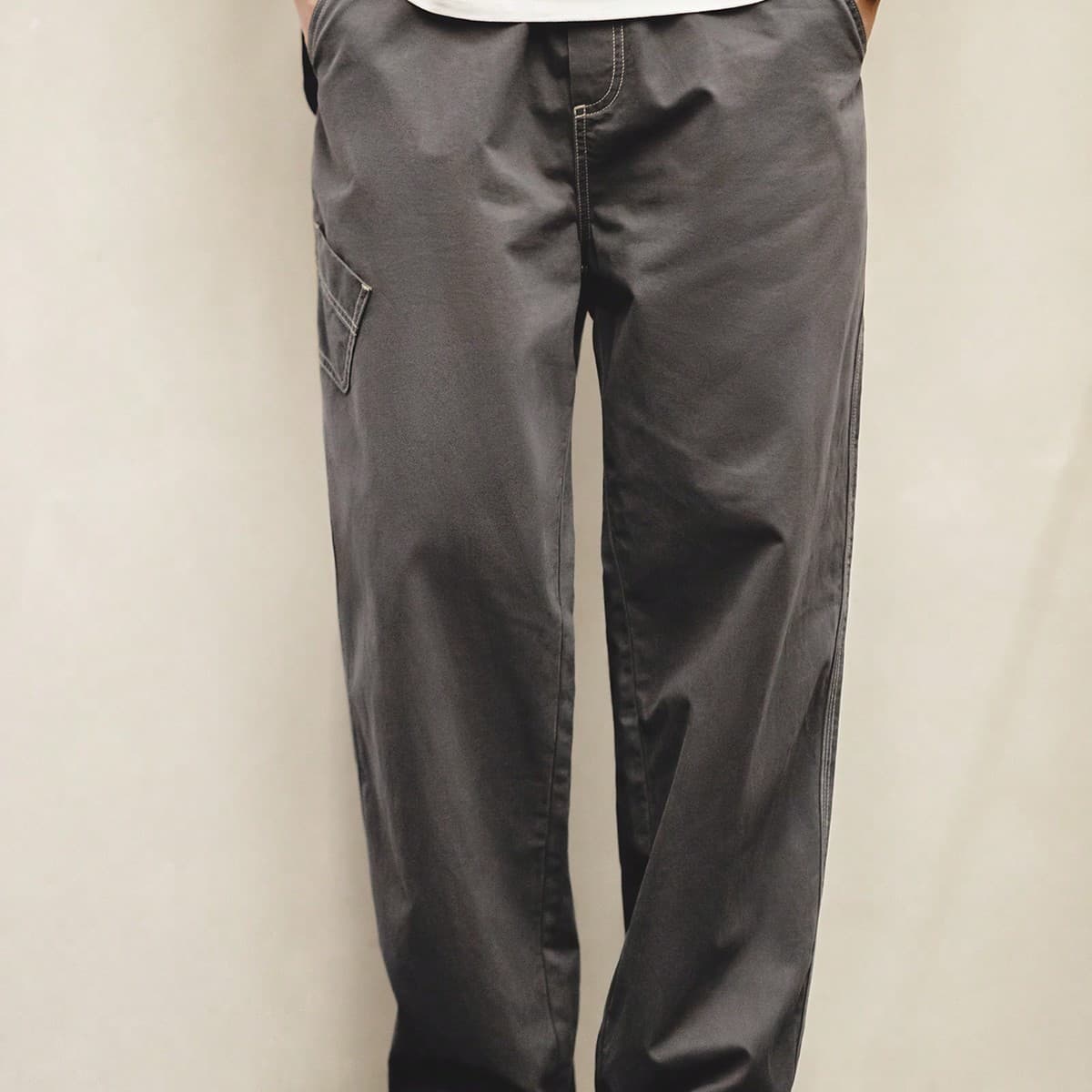 Pantalon DÃ©contractÃ© De Style De VÃªtements De Travail DÃ©constructif Vintage AmÃ©ricain Pour Hommes Avec Poches Multiples