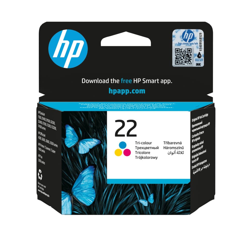 Cartouche d'encre HP 22 Couleur
