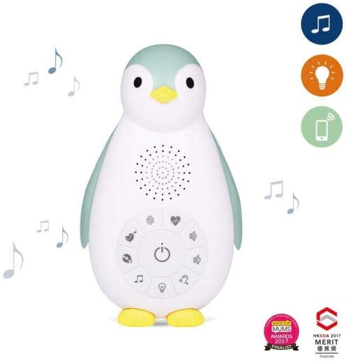 ZAZU Pam le pingouin - Accompagnateur de sommeil - Bleu